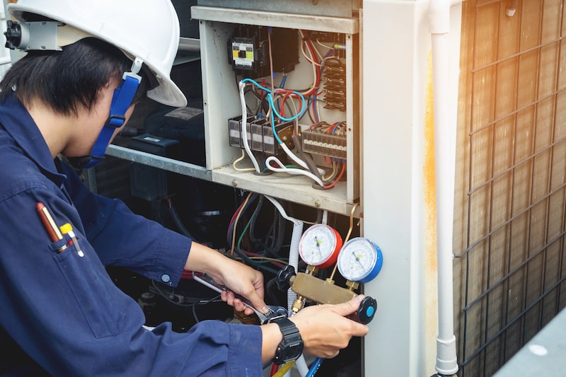 Professional AC maintenance on Long Island